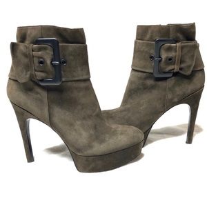 Via Spiga “Demetria” Suede Ankle Boots